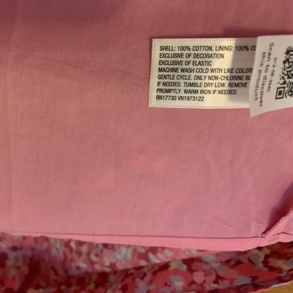 Universal Thread Pink Floral Maxi Dress Size Medium Sleeveless Smocked Tiered - Picture 7 of 8